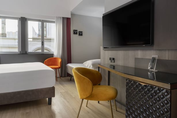 Iqhotel Firenze Camere Quadrupla Economy 02